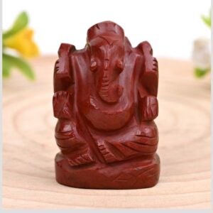 Red Jasper Ganesha Murti